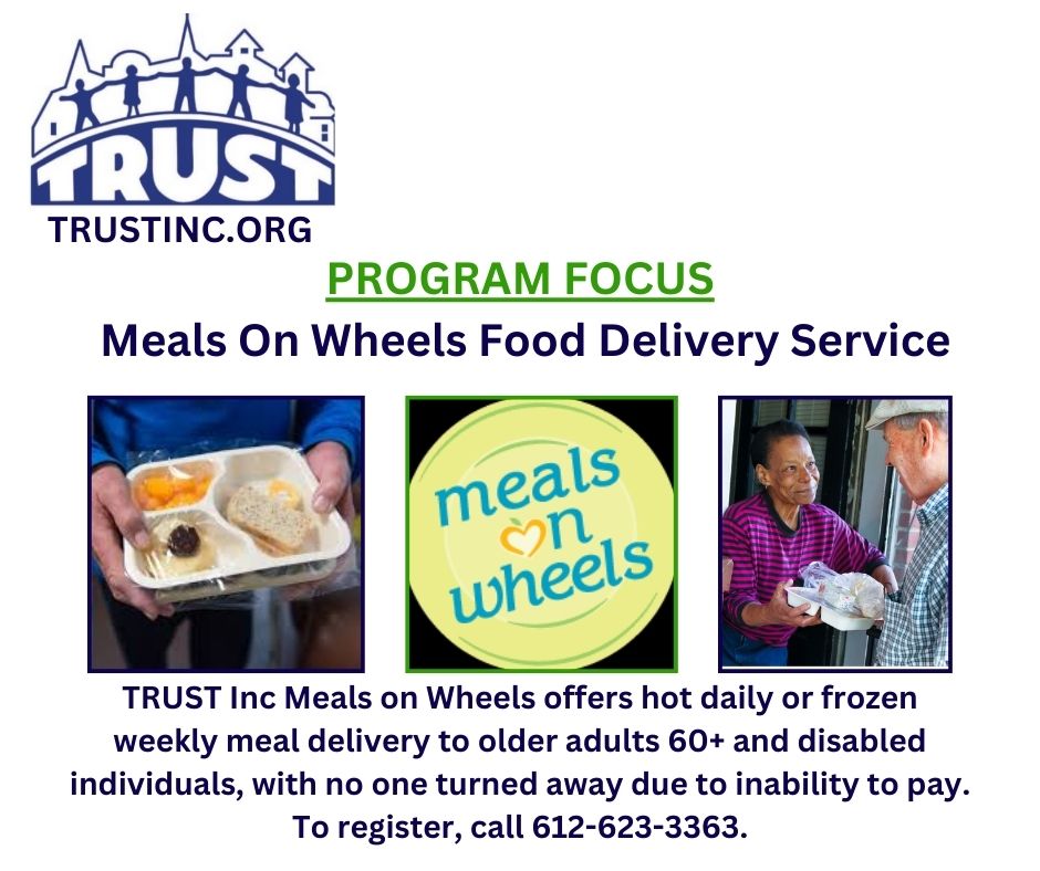 Meals on Wheels Meal Services – TRUST Incorporated